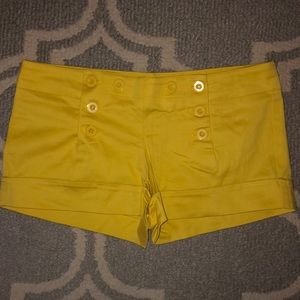 Yellow Shorts